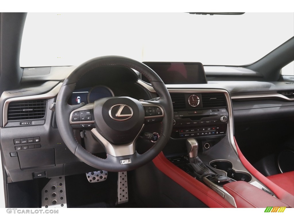 2016 Lexus RX 450h F Sport AWD Rioja Red Dashboard Photo #144373072