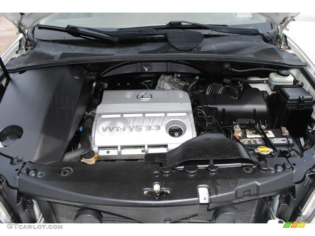 2004 RX 330 - Crystal White Pearl / Ivory photo #24