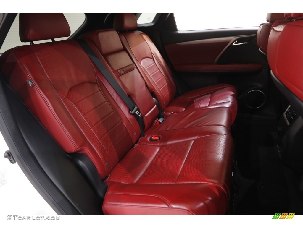 2016 Lexus RX 450h F Sport AWD Rear Seat Photo #144373333