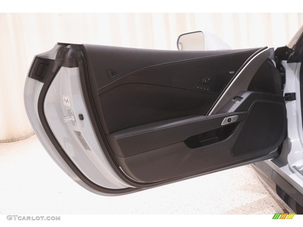2019 Chevrolet Corvette Z06 Coupe Black Door Panel Photo #144373342