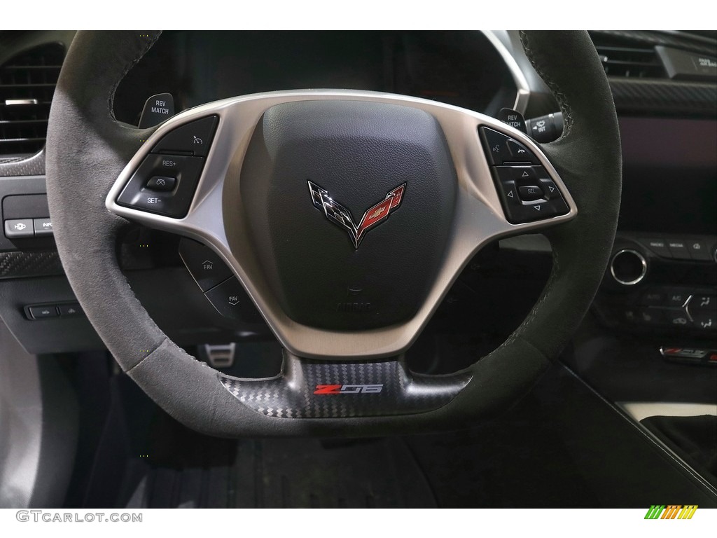 2019 Corvette Z06 Coupe - Ceramic Matrix Gray Metallic / Black photo #8