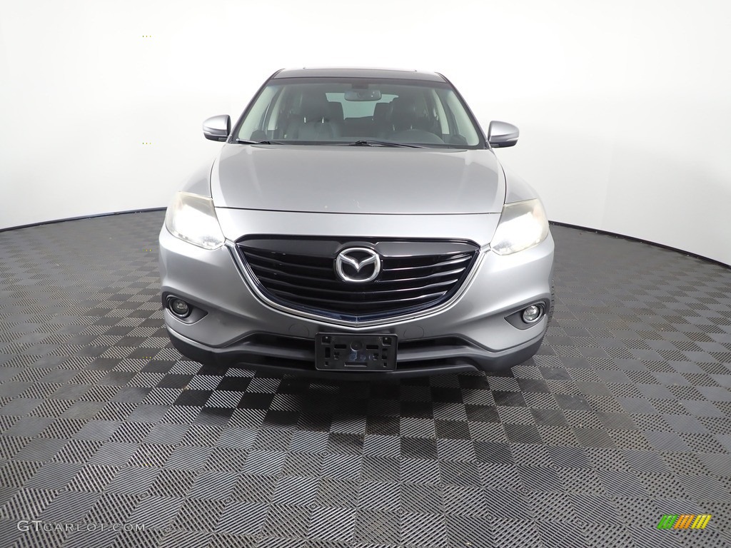 2013 CX-9 Grand Touring AWD - Liquid Silver Metallic / Black photo #6