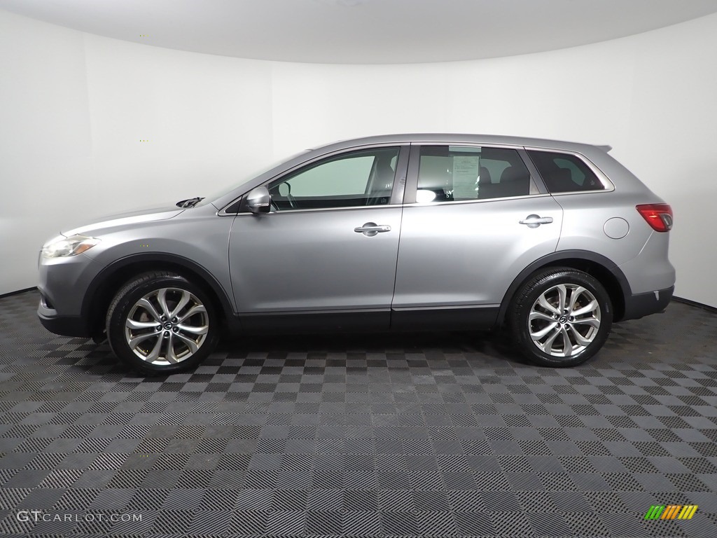 2013 CX-9 Grand Touring AWD - Liquid Silver Metallic / Black photo #8