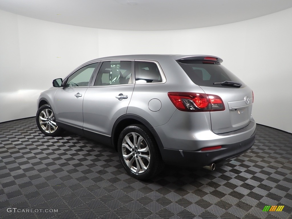 2013 CX-9 Grand Touring AWD - Liquid Silver Metallic / Black photo #9