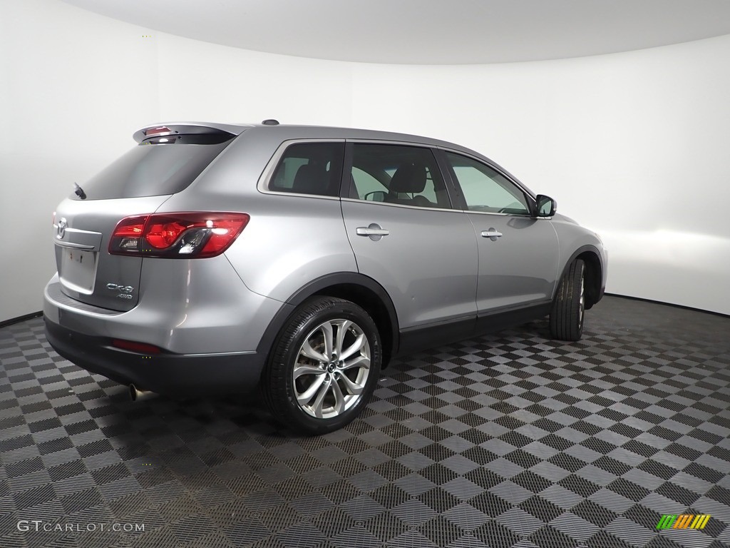 2013 CX-9 Grand Touring AWD - Liquid Silver Metallic / Black photo #11
