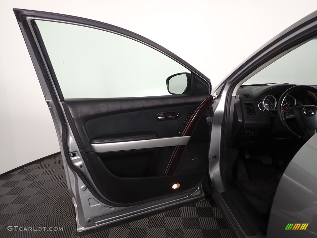 2013 CX-9 Grand Touring AWD - Liquid Silver Metallic / Black photo #12