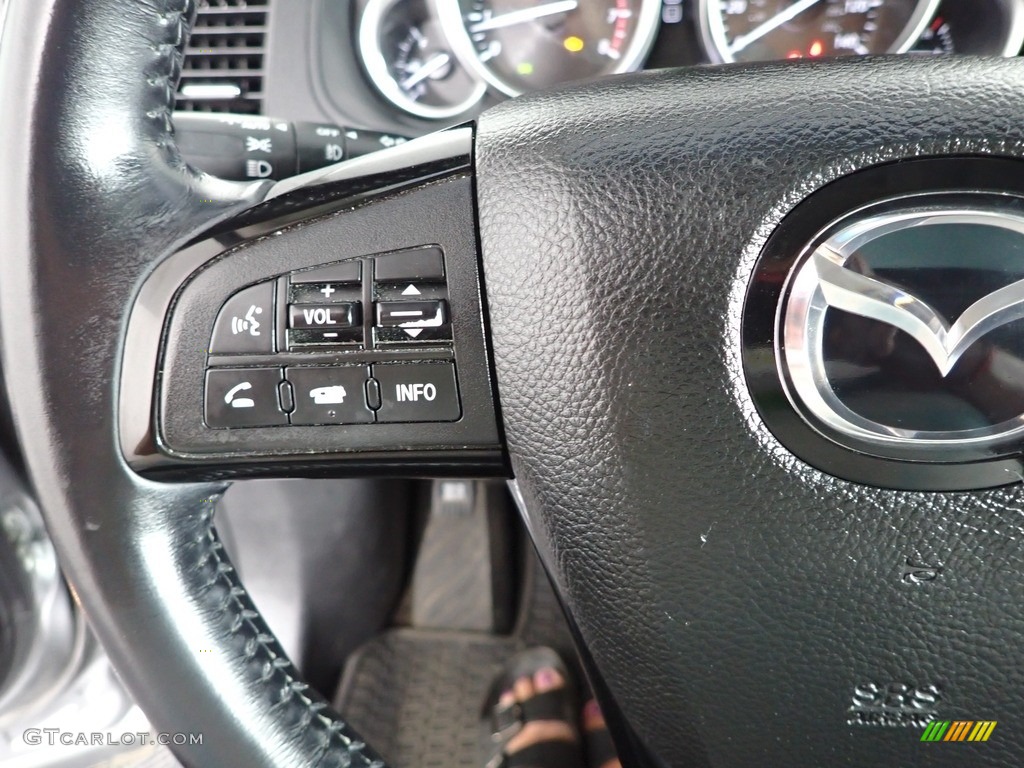 2013 CX-9 Grand Touring AWD - Liquid Silver Metallic / Black photo #18