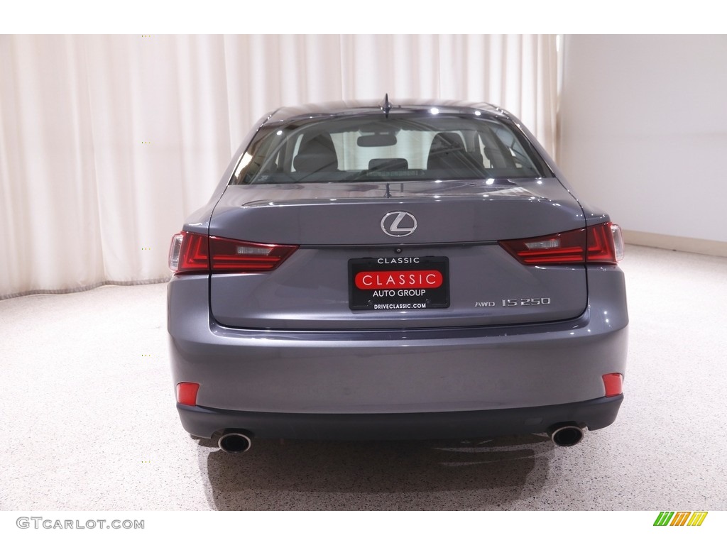 2015 IS 250 AWD - Nebula Gray Pearl / Black photo #20