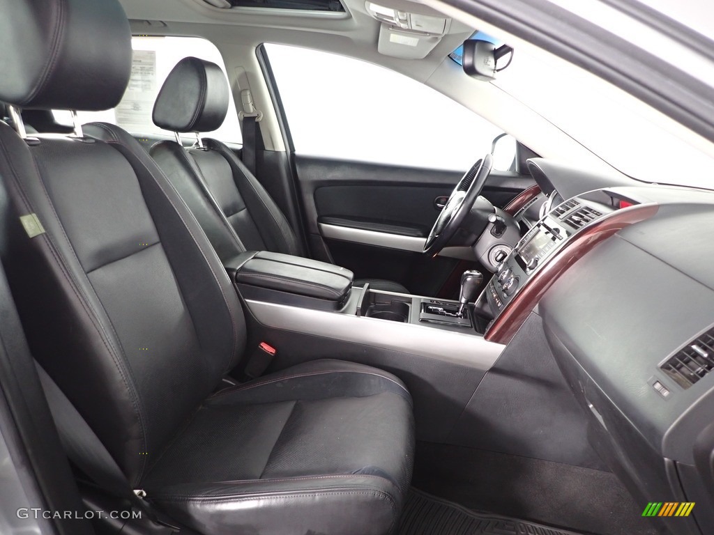 2013 CX-9 Grand Touring AWD - Liquid Silver Metallic / Black photo #31