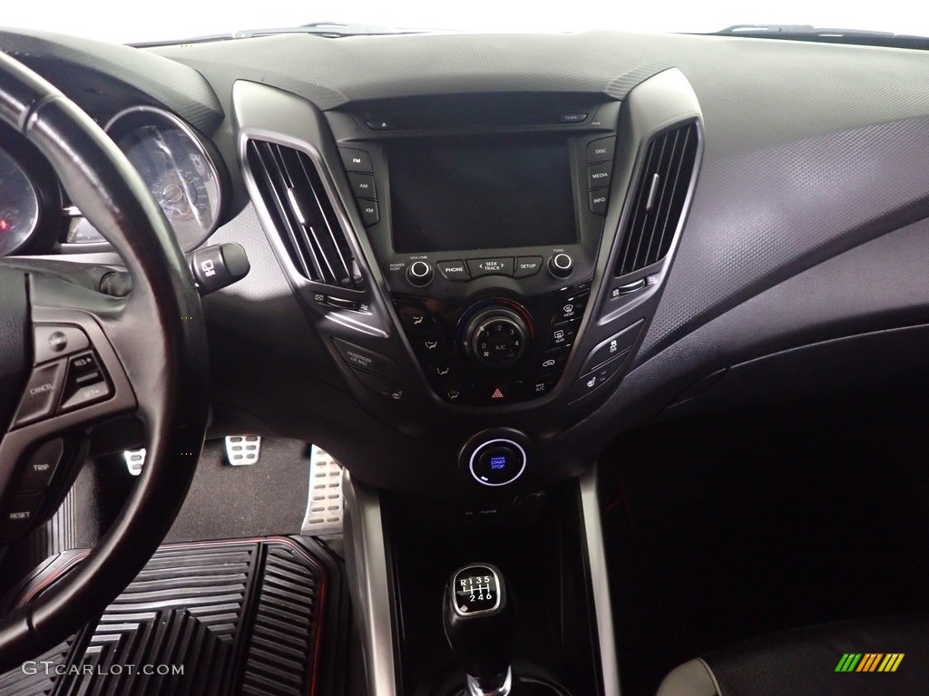 2013 Veloster Turbo - Boston Red / Black photo #24