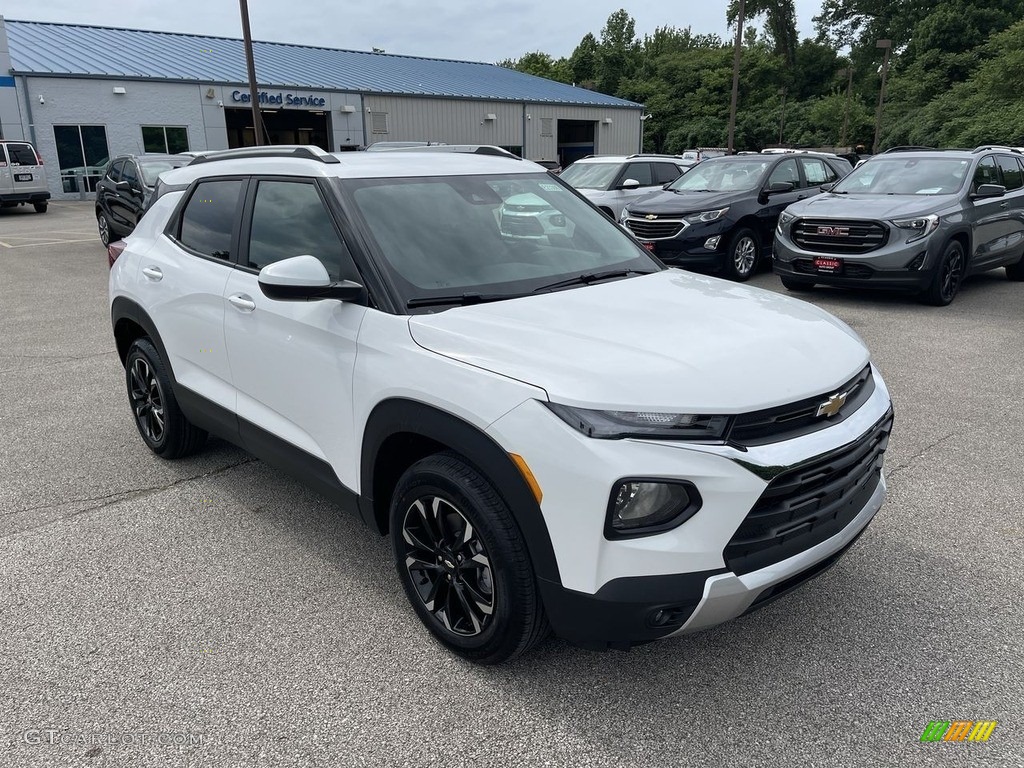 Summit White 2022 Chevrolet TrailBlazer LT AWD Exterior Photo #144374707