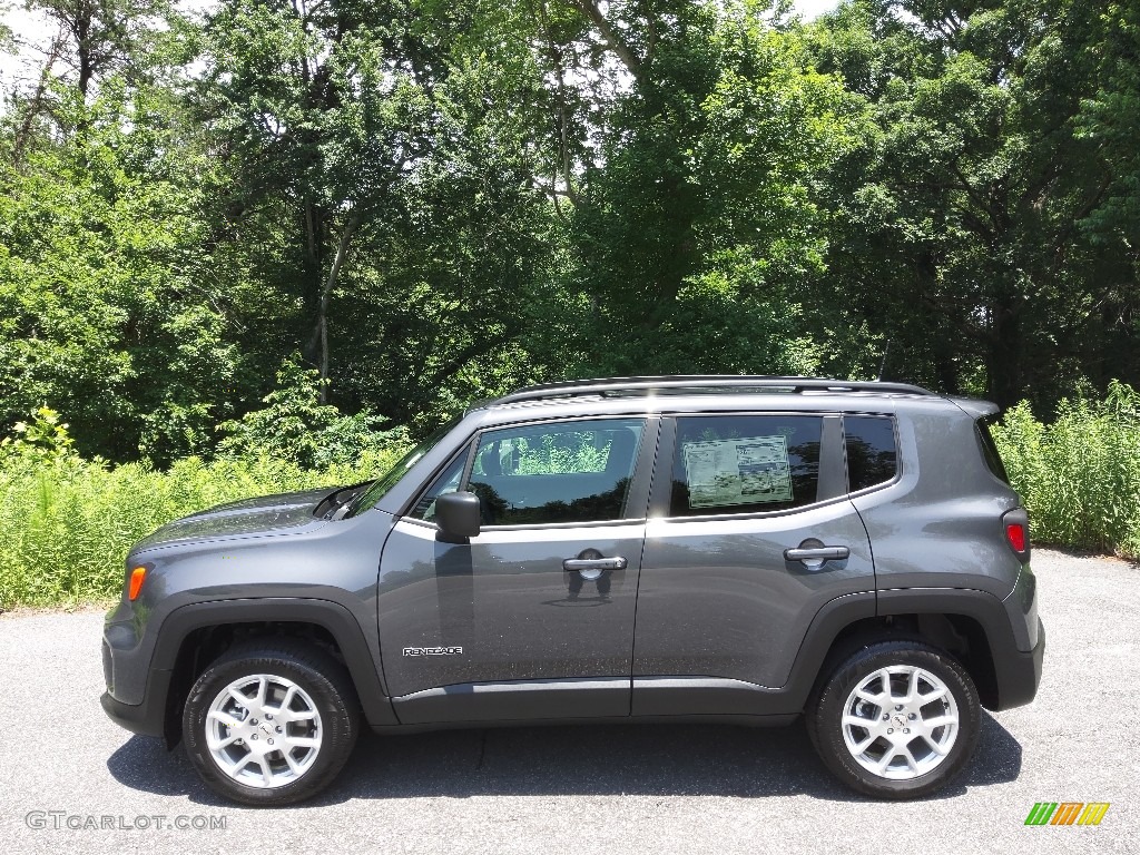 Graphite Gray Jeep Renegade