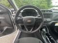 Jet Black 2022 Chevrolet TrailBlazer LT AWD Steering Wheel