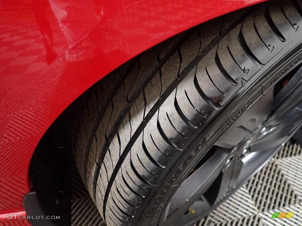 2013 Veloster Turbo - Boston Red / Black photo #39