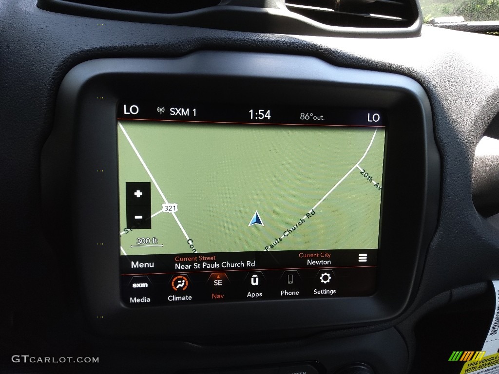 2022 Renegade Latitude 4x4 - Graphite Gray / Black photo #23