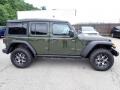 Sarge Green 2022 Jeep Wrangler Unlimited Rubicon 4x4 Exterior