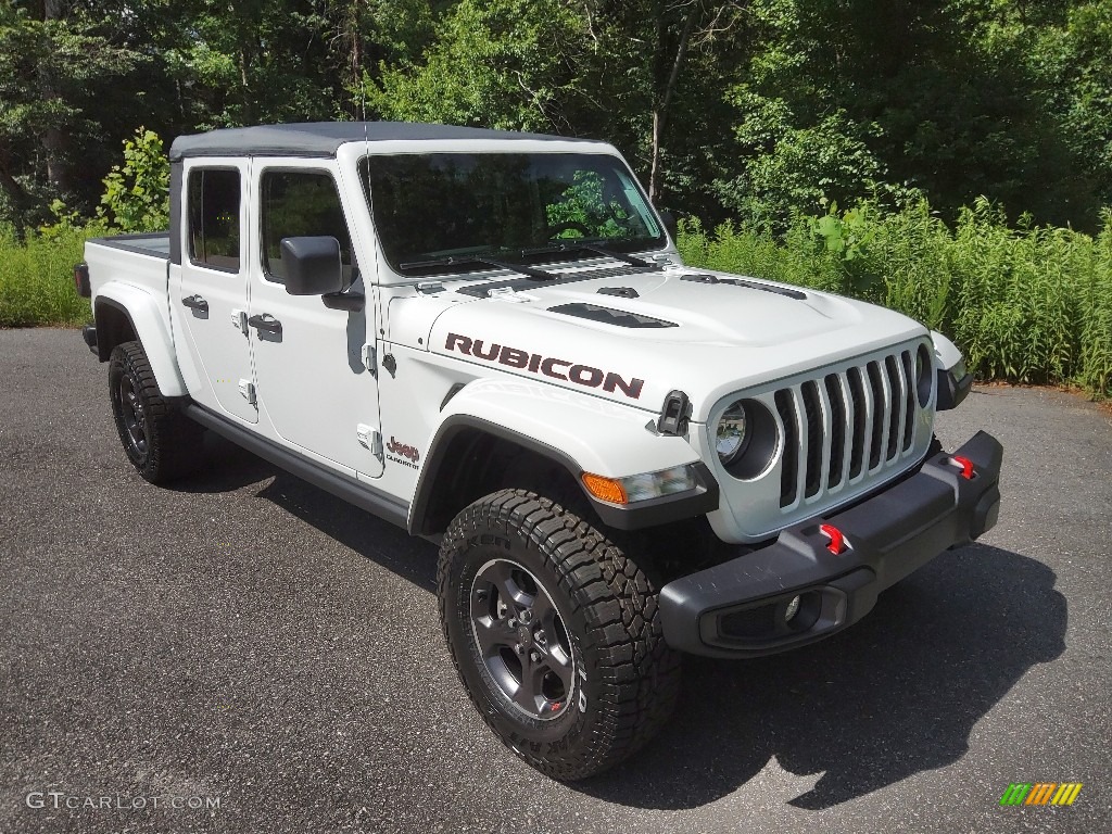 2022 Gladiator Rubicon 4x4 - Bright White / Black photo #4