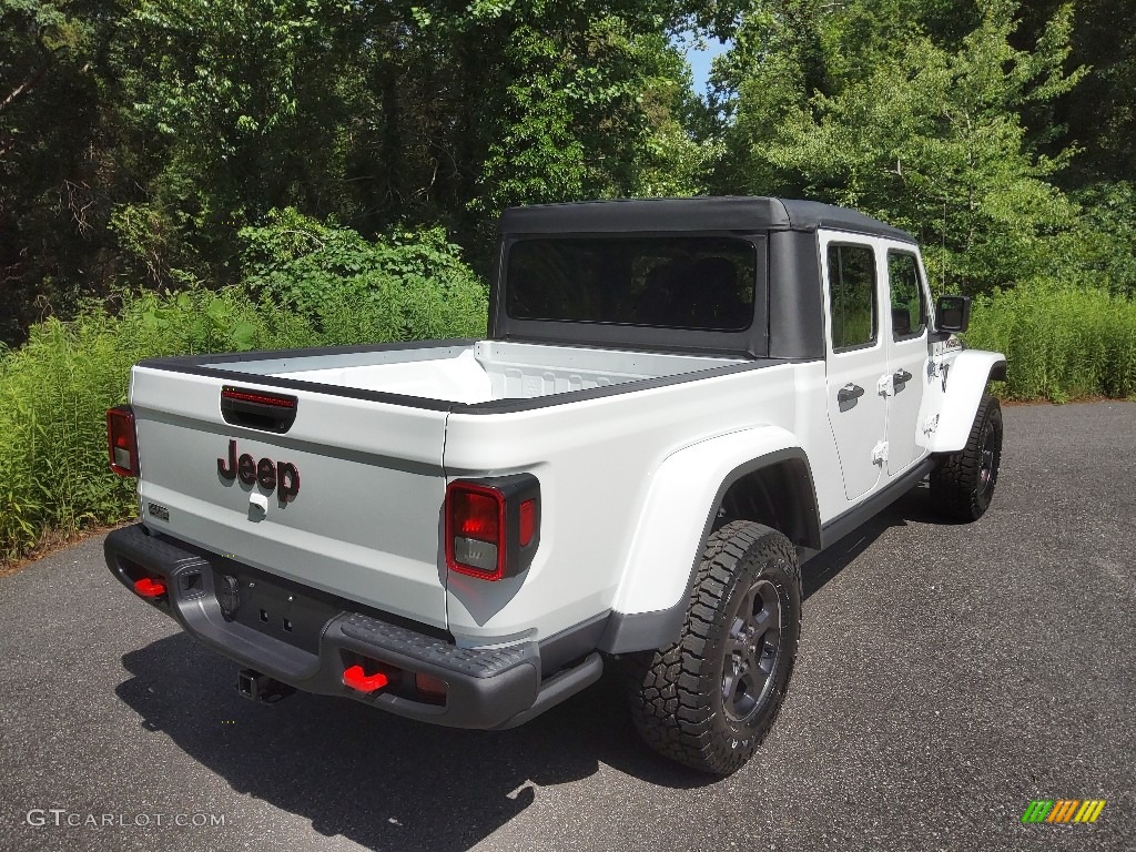 2022 Gladiator Rubicon 4x4 - Bright White / Black photo #6