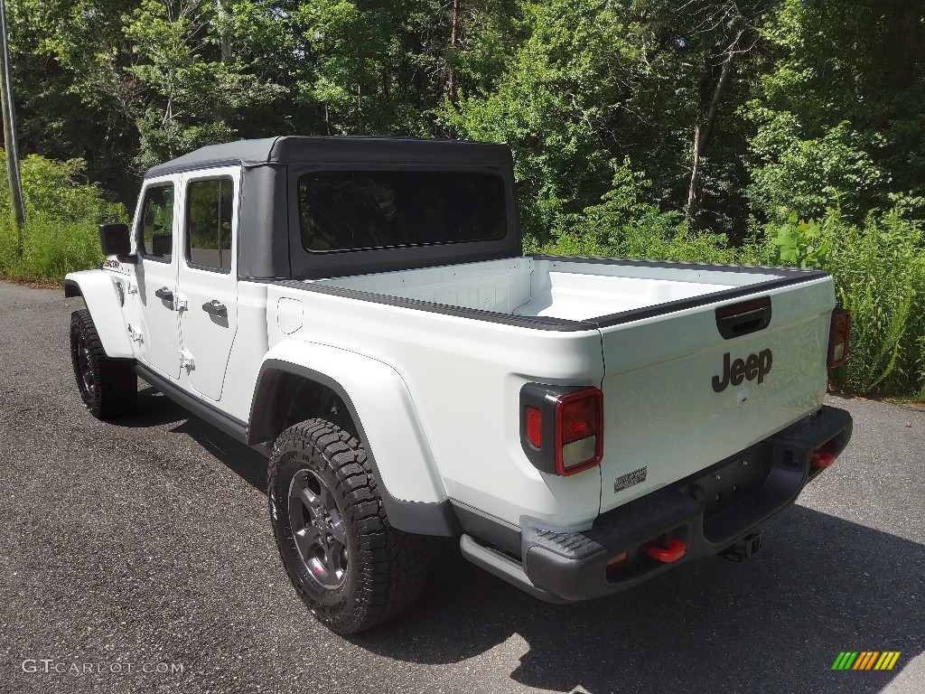 2022 Gladiator Rubicon 4x4 - Bright White / Black photo #9