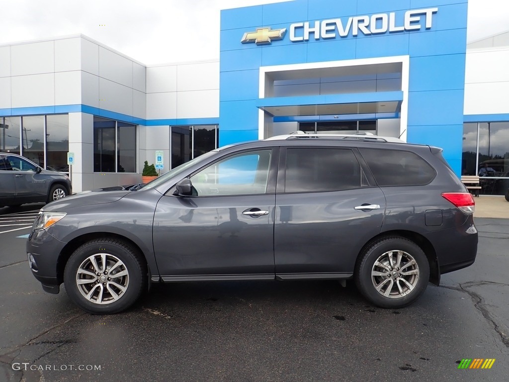 2014 Pathfinder SV AWD - Dark Slate / Charcoal photo #3