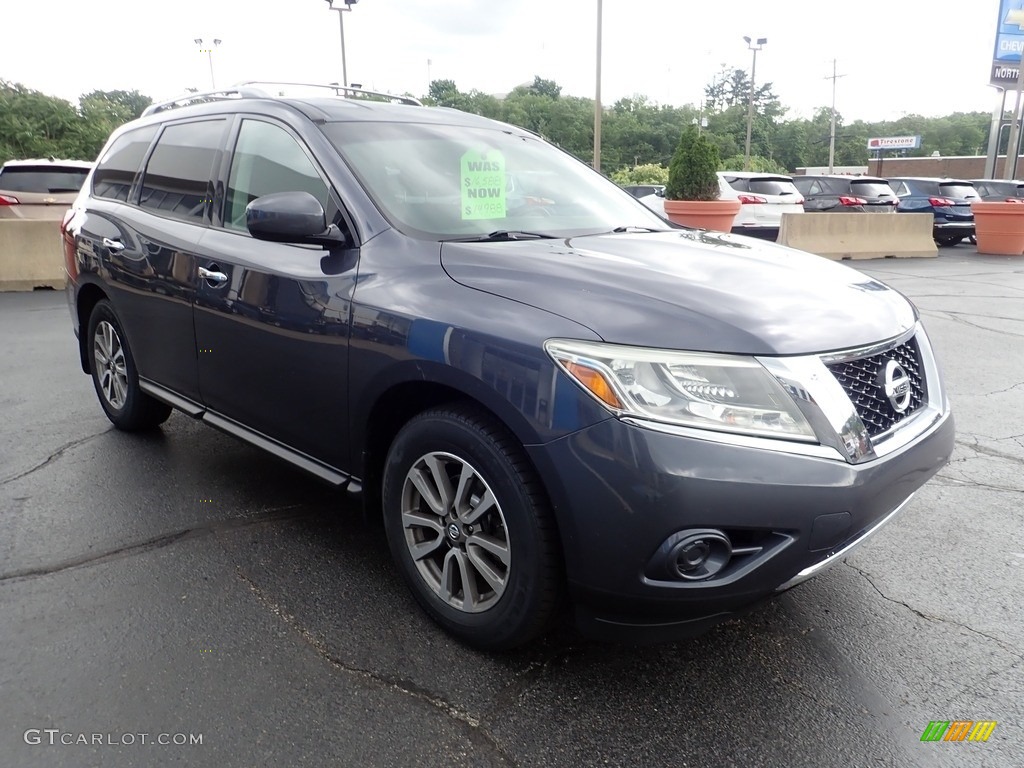 2014 Pathfinder SV AWD - Dark Slate / Charcoal photo #11