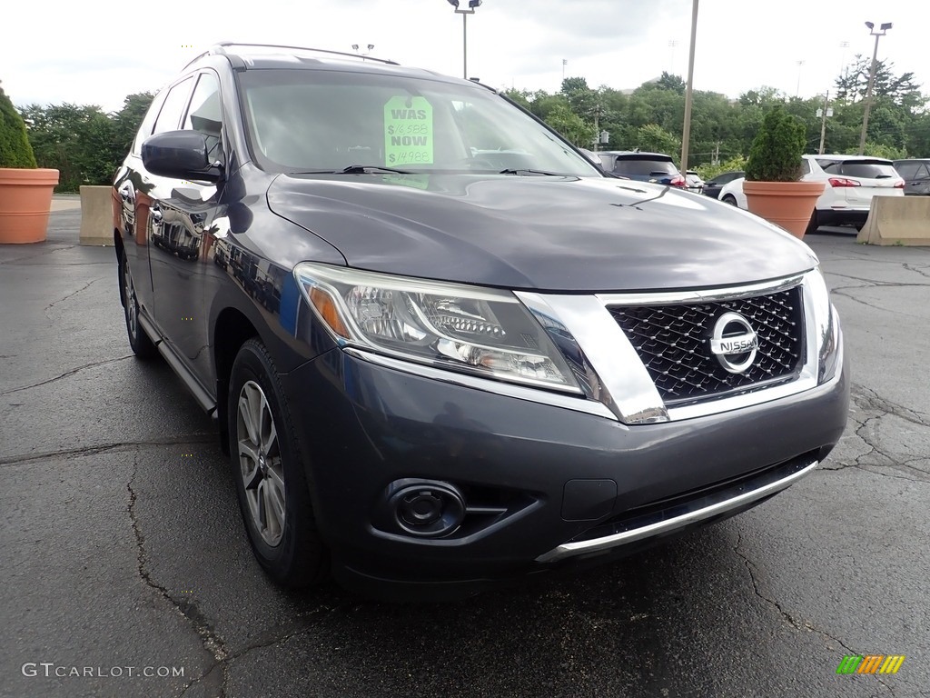 2014 Pathfinder SV AWD - Dark Slate / Charcoal photo #12