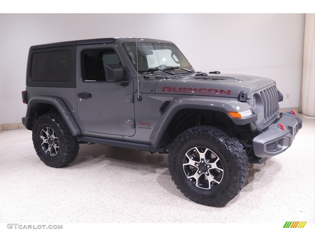 2019 Wrangler Rubicon 4x4 - Sting-Gray / Black photo #1