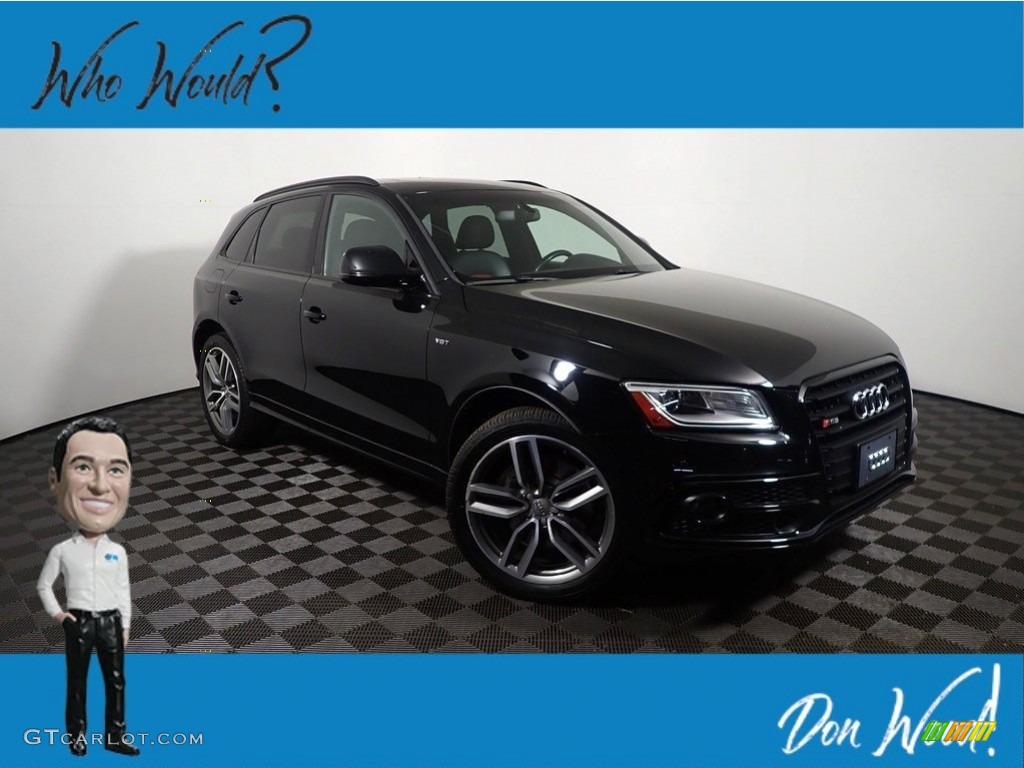 2015 SQ5 Prestige 3.0 TFSI quattro - Brilliant Black / Black/Magma Red photo #1