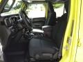 Black 2022 Jeep Wrangler Unlimited Beach Edition 4x4 Interior Color