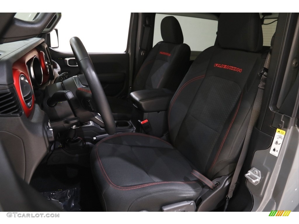 2019 Jeep Wrangler Rubicon 4x4 Front Seat Photo #144377729