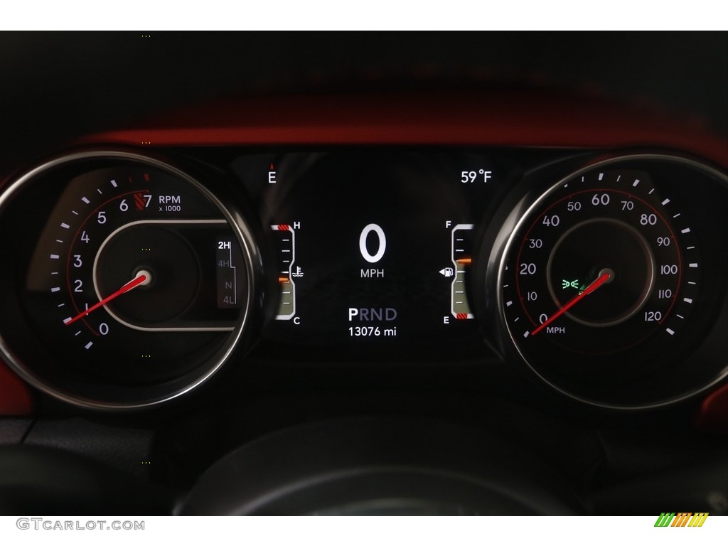 2019 Jeep Wrangler Rubicon 4x4 Gauges Photos