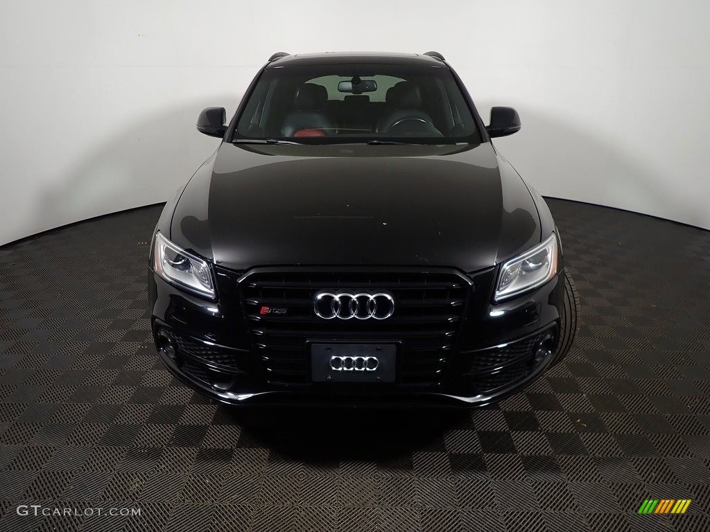 2015 SQ5 Prestige 3.0 TFSI quattro - Brilliant Black / Black/Magma Red photo #8