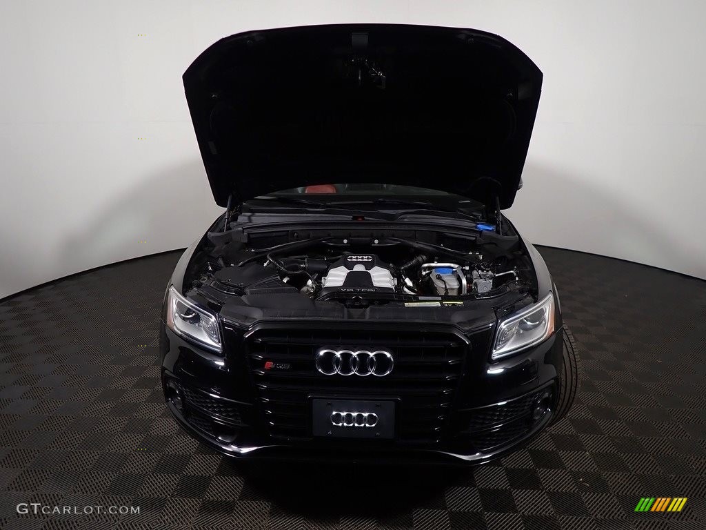 2015 SQ5 Prestige 3.0 TFSI quattro - Brilliant Black / Black/Magma Red photo #9