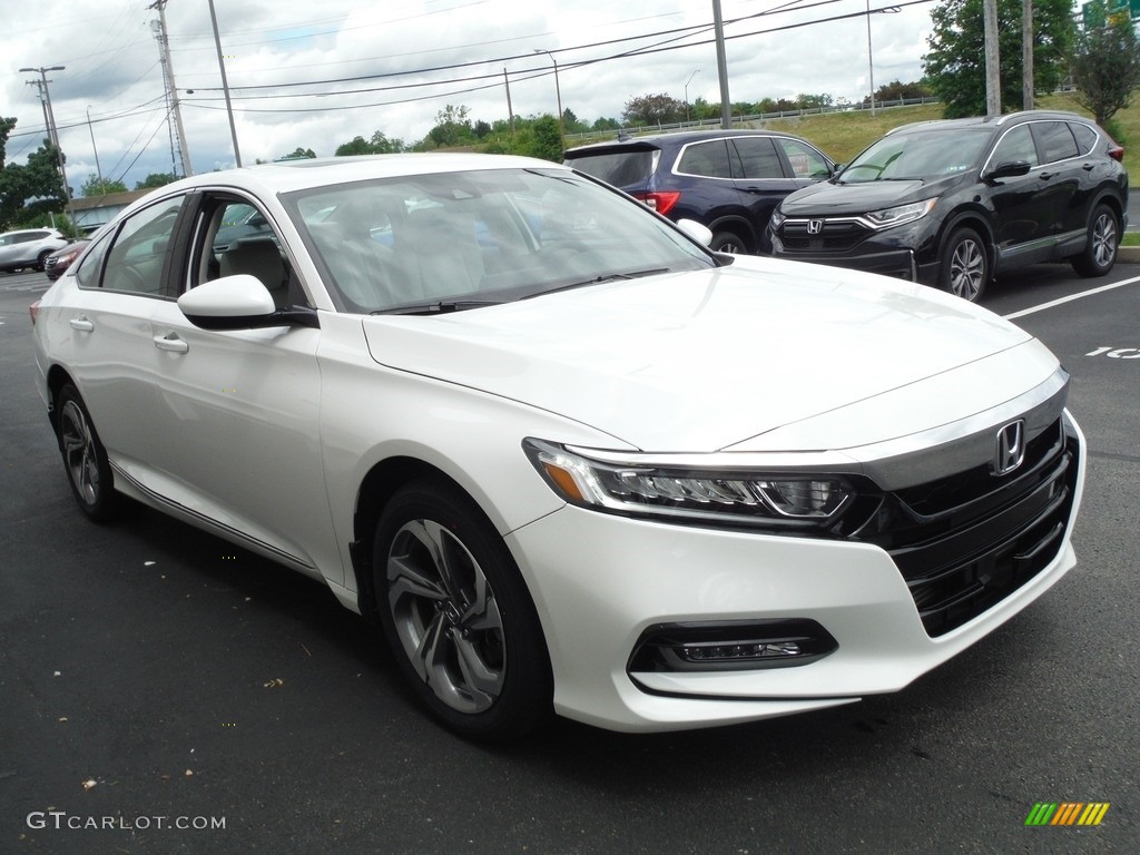 Platinum White Pearl 2019 Honda Accord EX Sedan Exterior Photo #144377948