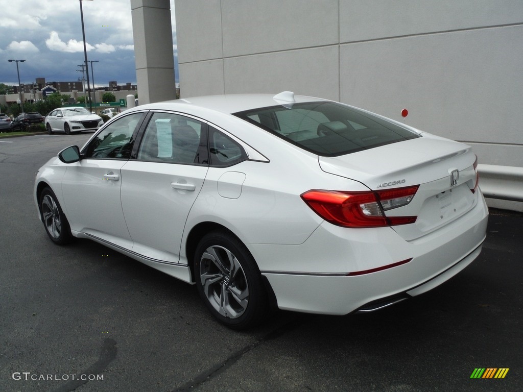 2019 Accord EX Sedan - Platinum White Pearl / Gray photo #8