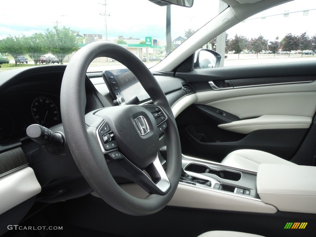 2019 Accord EX Sedan - Platinum White Pearl / Gray photo #10