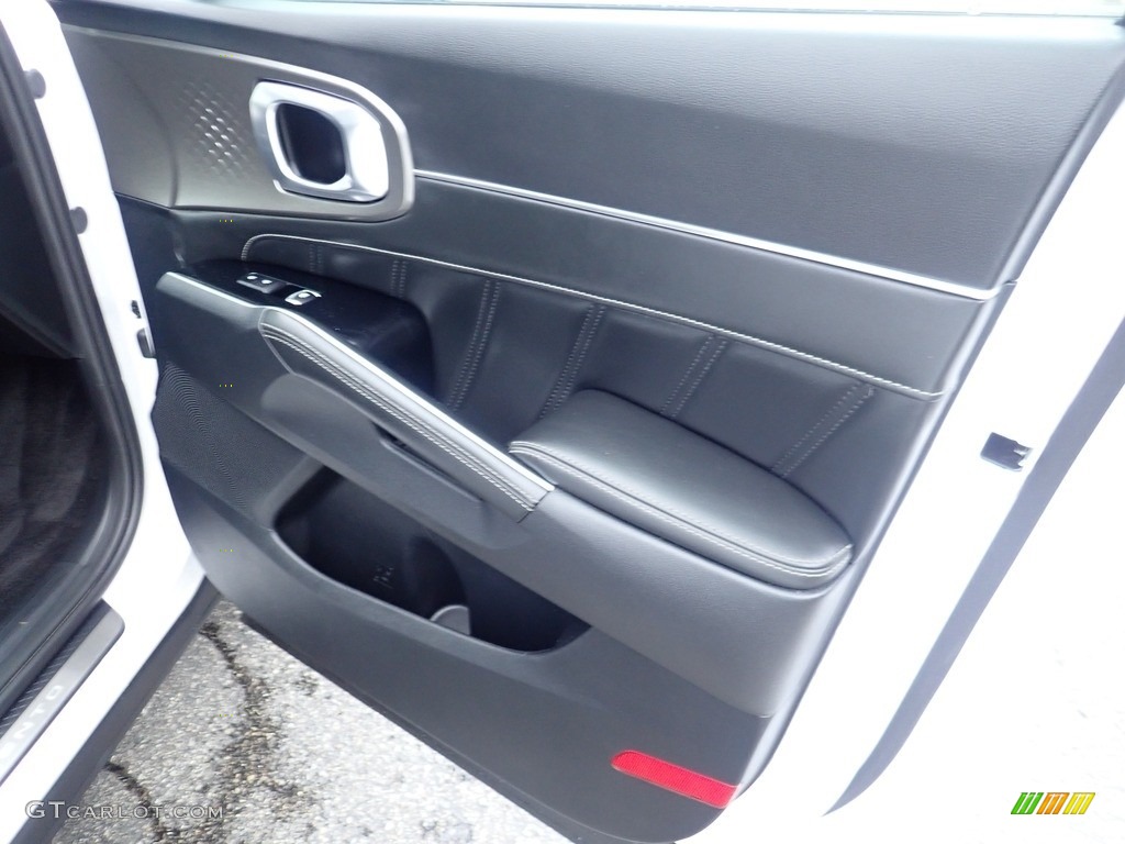 2022 Sorento SX AWD - Glacial White Pearl / Black photo #15