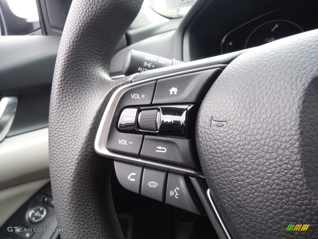 2019 Accord EX Sedan - Platinum White Pearl / Gray photo #15