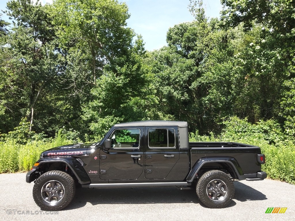 2022 Gladiator Rubicon 4x4 - Black / Black photo #1