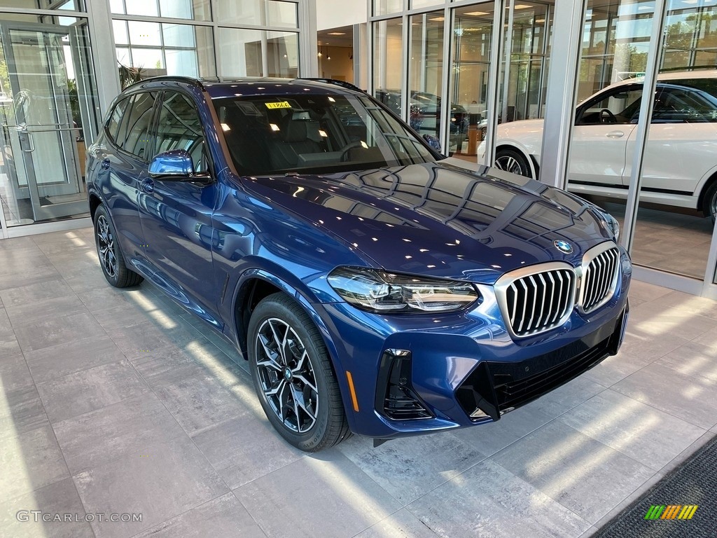 2022 X3 xDrive30i - Phytonic Blue / Black photo #1