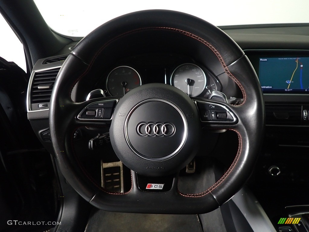 2015 SQ5 Prestige 3.0 TFSI quattro - Brilliant Black / Black/Magma Red photo #31