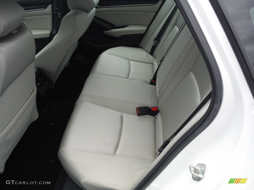2019 Accord EX Sedan - Platinum White Pearl / Gray photo #24