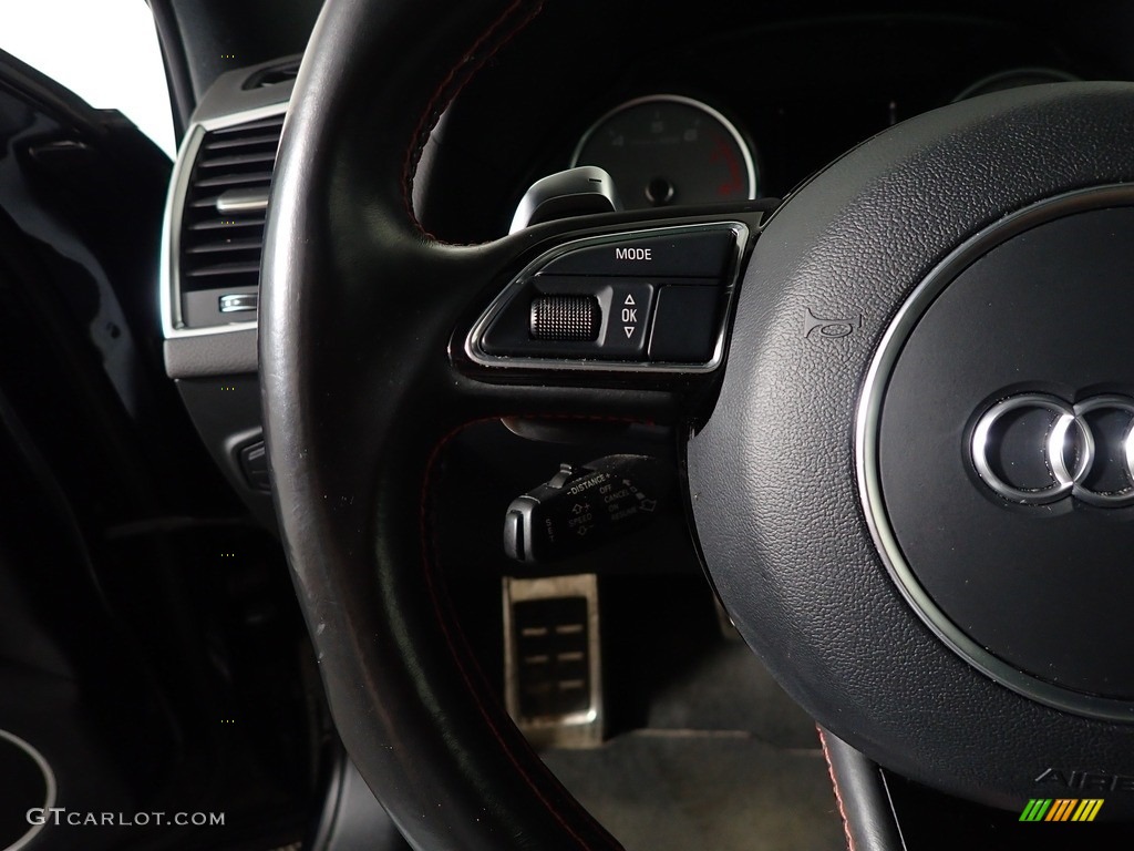 2015 SQ5 Prestige 3.0 TFSI quattro - Brilliant Black / Black/Magma Red photo #33