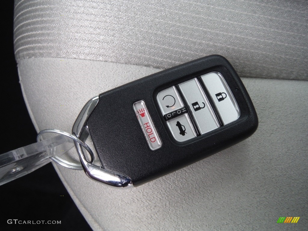 2019 Accord EX Sedan - Platinum White Pearl / Gray photo #27