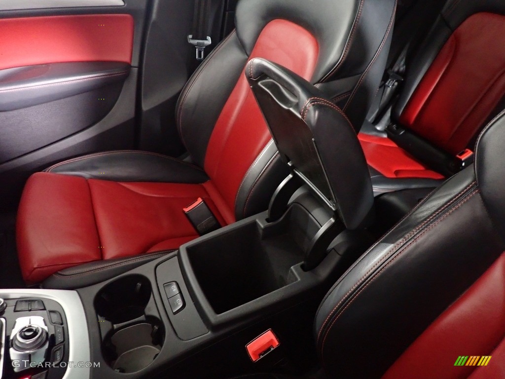 2015 SQ5 Prestige 3.0 TFSI quattro - Brilliant Black / Black/Magma Red photo #37