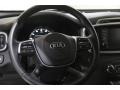 Satin Black 2019 Kia Sorento EX V6 AWD Steering Wheel