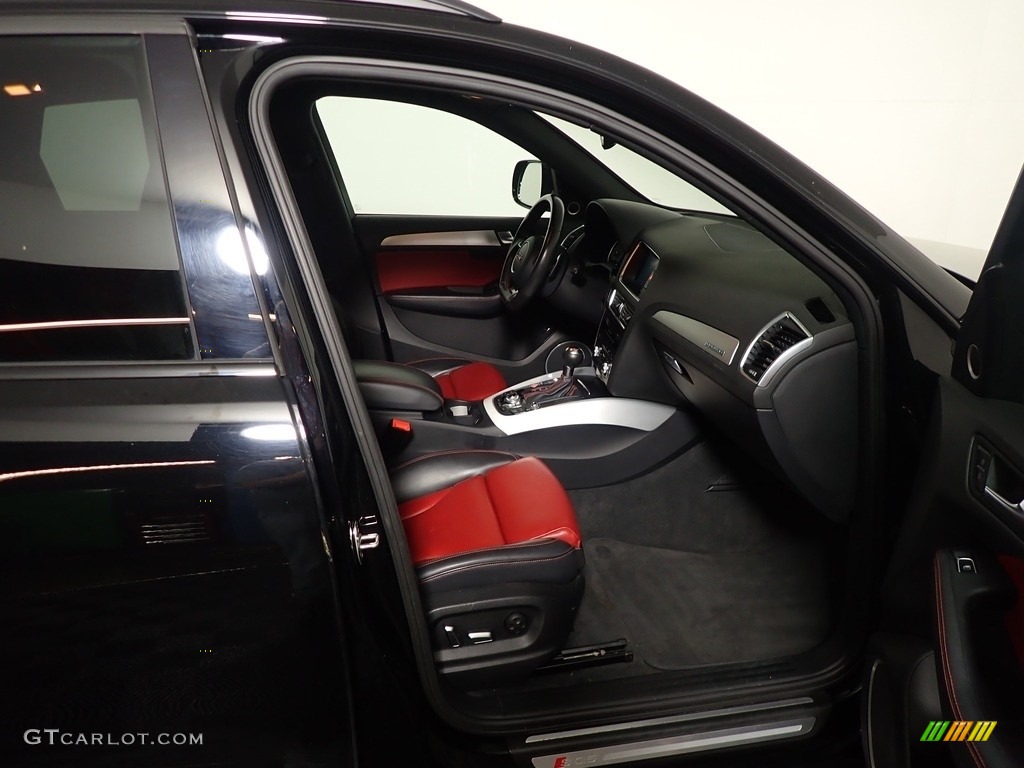 2015 SQ5 Prestige 3.0 TFSI quattro - Brilliant Black / Black/Magma Red photo #43