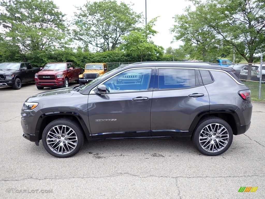 Granite Crystal Metallic 2022 Jeep Compass Limited 4x4 Exterior Photo #144380888