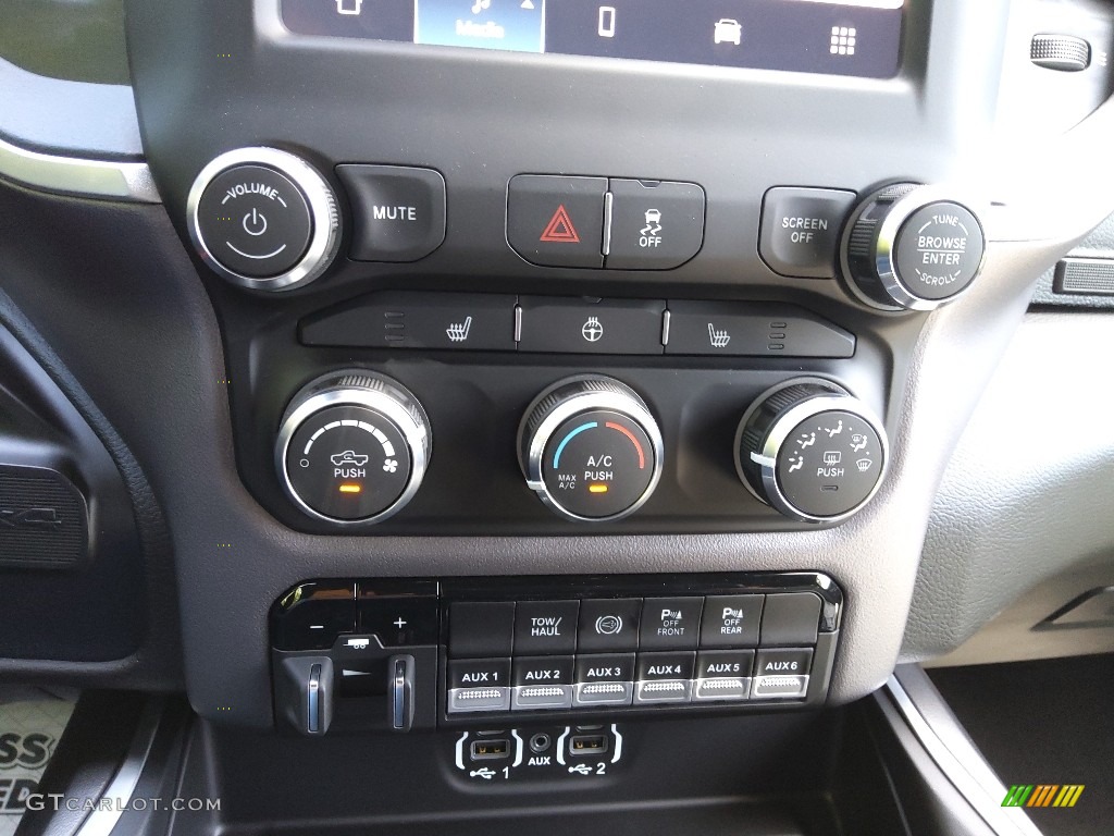 2022 Ram 2500 Big Horn Mega Cab 4x4 Controls Photo #144382070