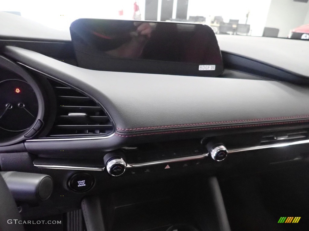 2022 Mazda3 Carbon Edition Sedan - Polymetal Gray Metallic / Red photo #18